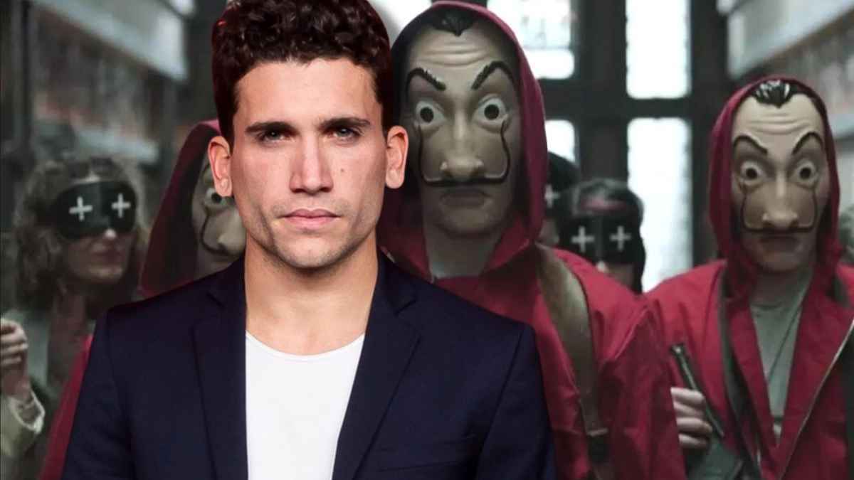 Jaime Lorente en la Casa de Papel