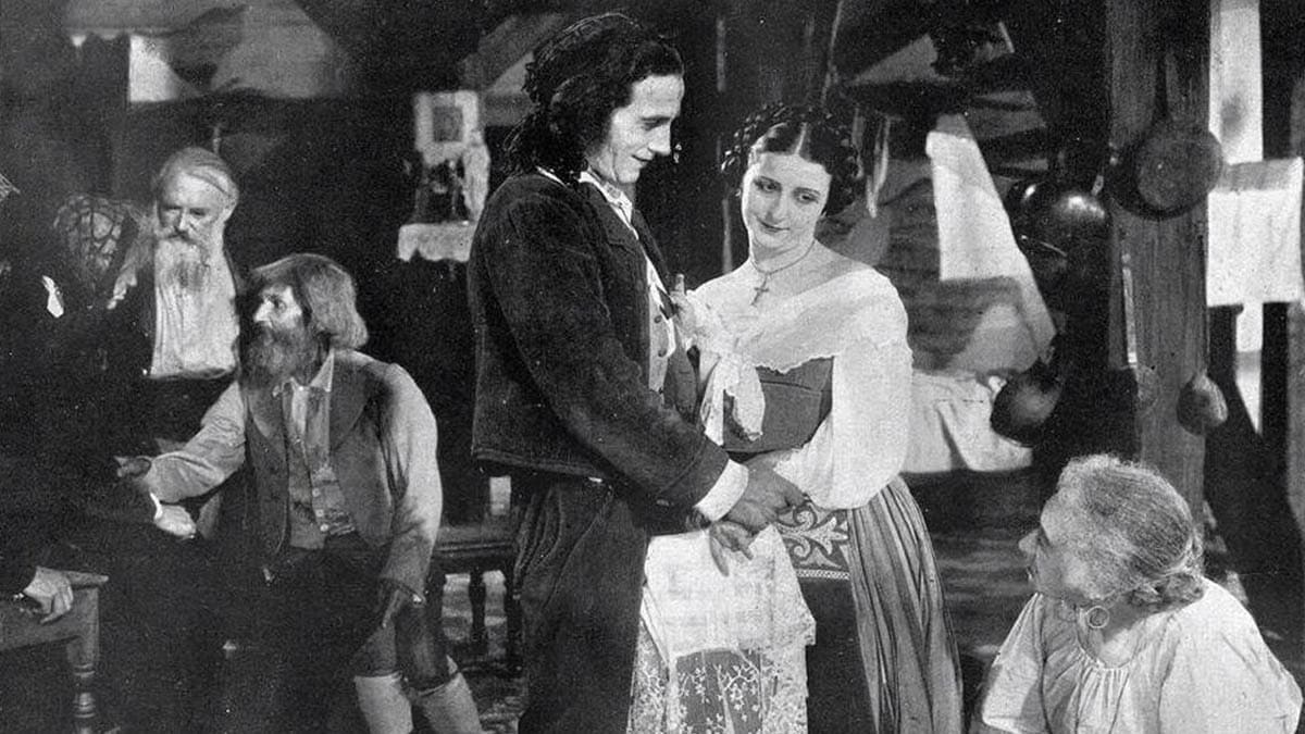 Isabelita Ruiz en Estreno de Destino, 1926