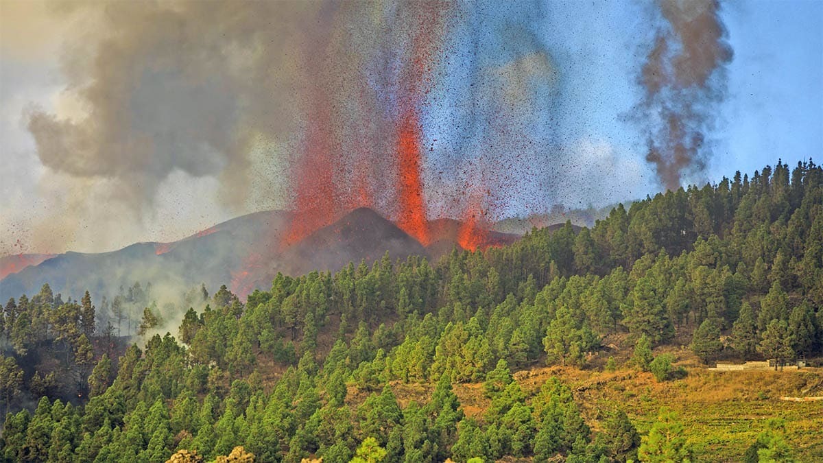 El volcán de La Palma es diferente a otros volcanes