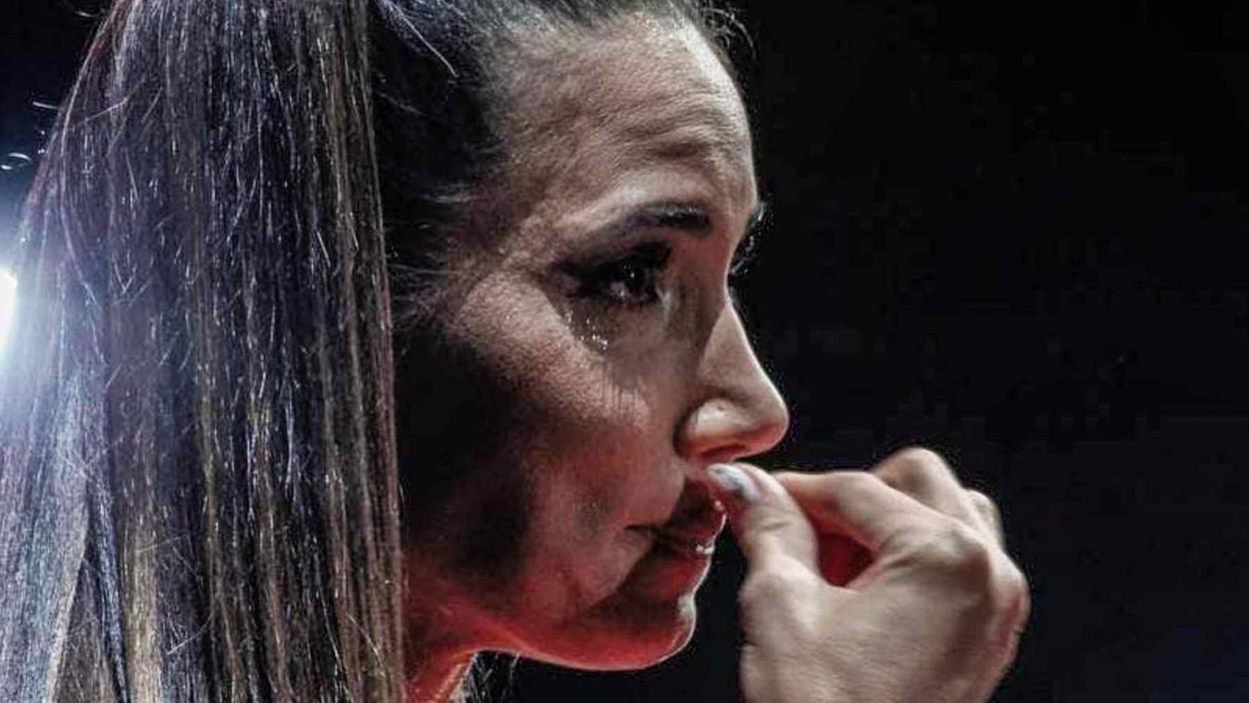 India Martínez, emocionada en su concierto en Córdoba | Twitter