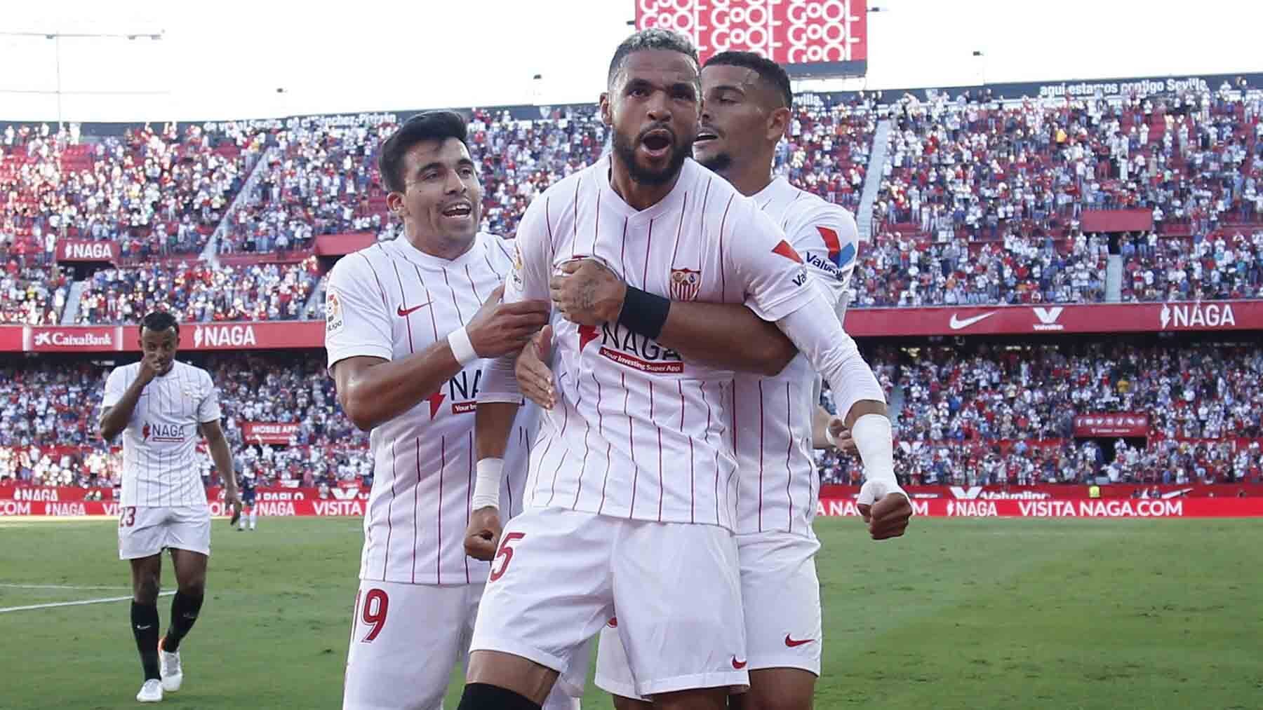 Gol En-Nesyri en el <a  data-cke-saved-href='https://www.elmira.es/seccion/sevilla/' href='https://www.elmira.es/seccion/sevilla/'
                                       title='Sevilla' target='_blank'>Sevilla</a> FC RCD Espanyol