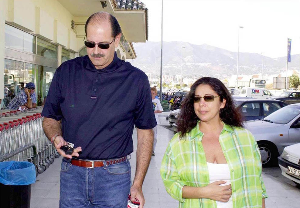 Diego Gómez e Isabel Pantoja