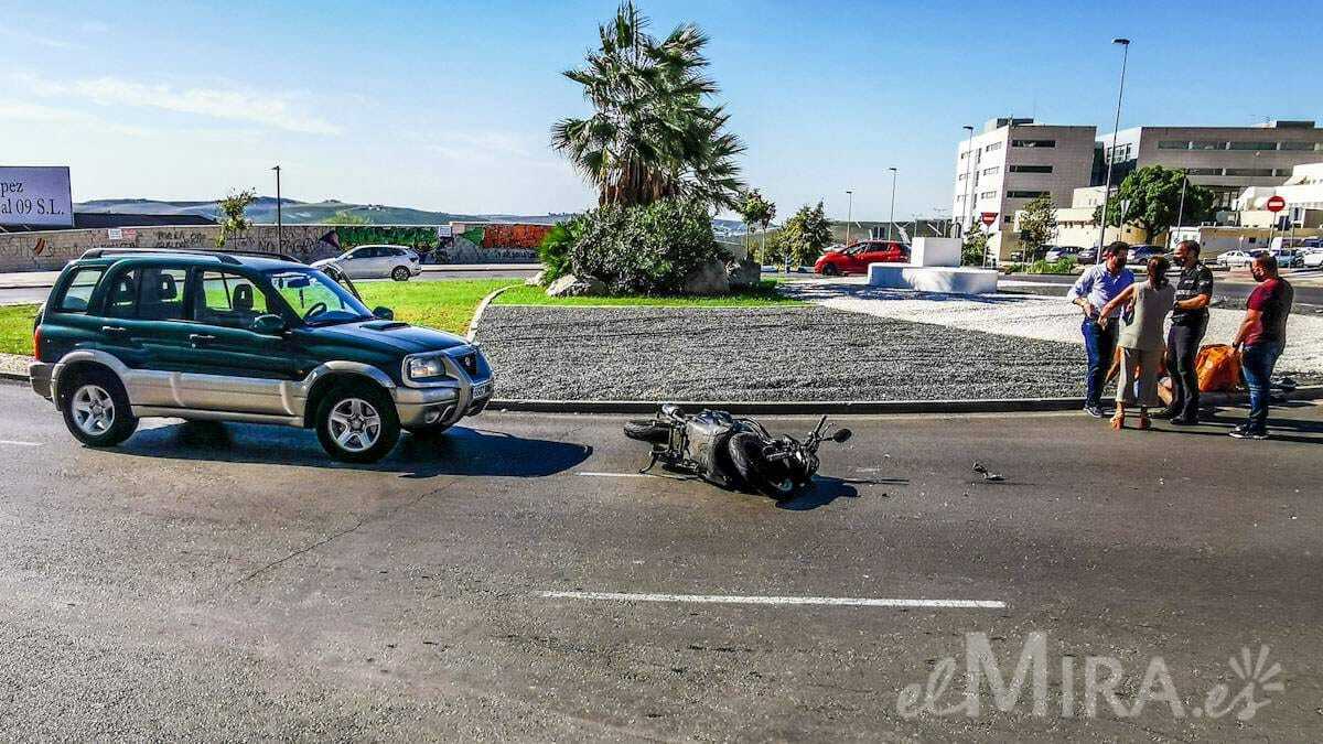 Un repartidor de Just Eat es arrollado en Jerez frente a Área Sur -