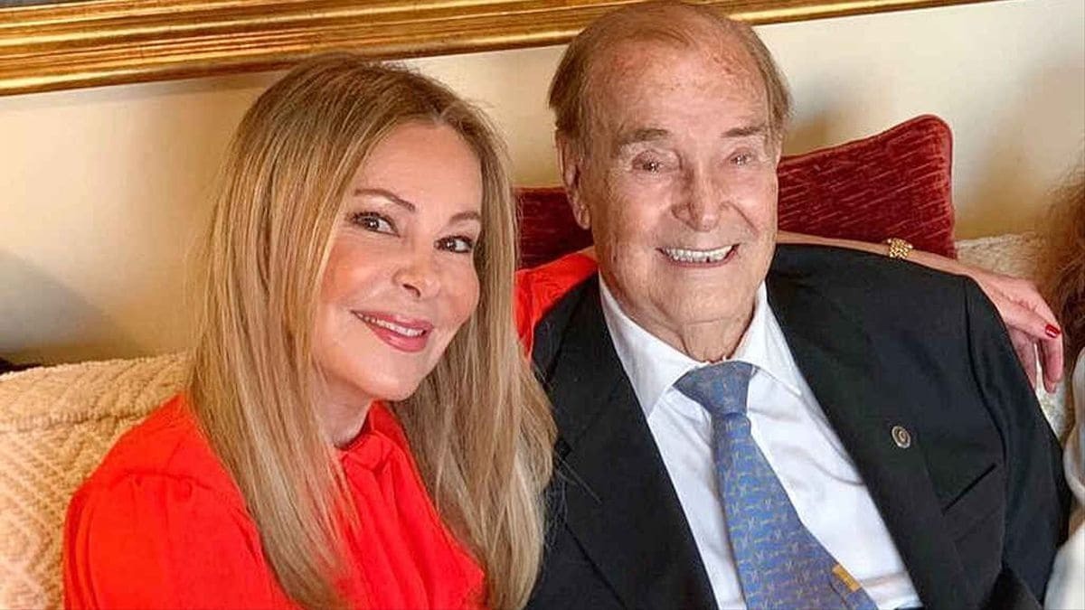 Ana Obregón y su padre Antonio García Fernández