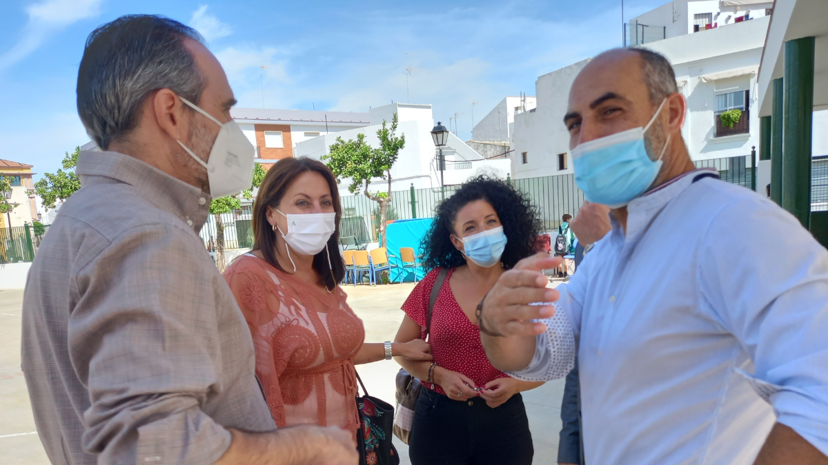 Visita colegio Huelva