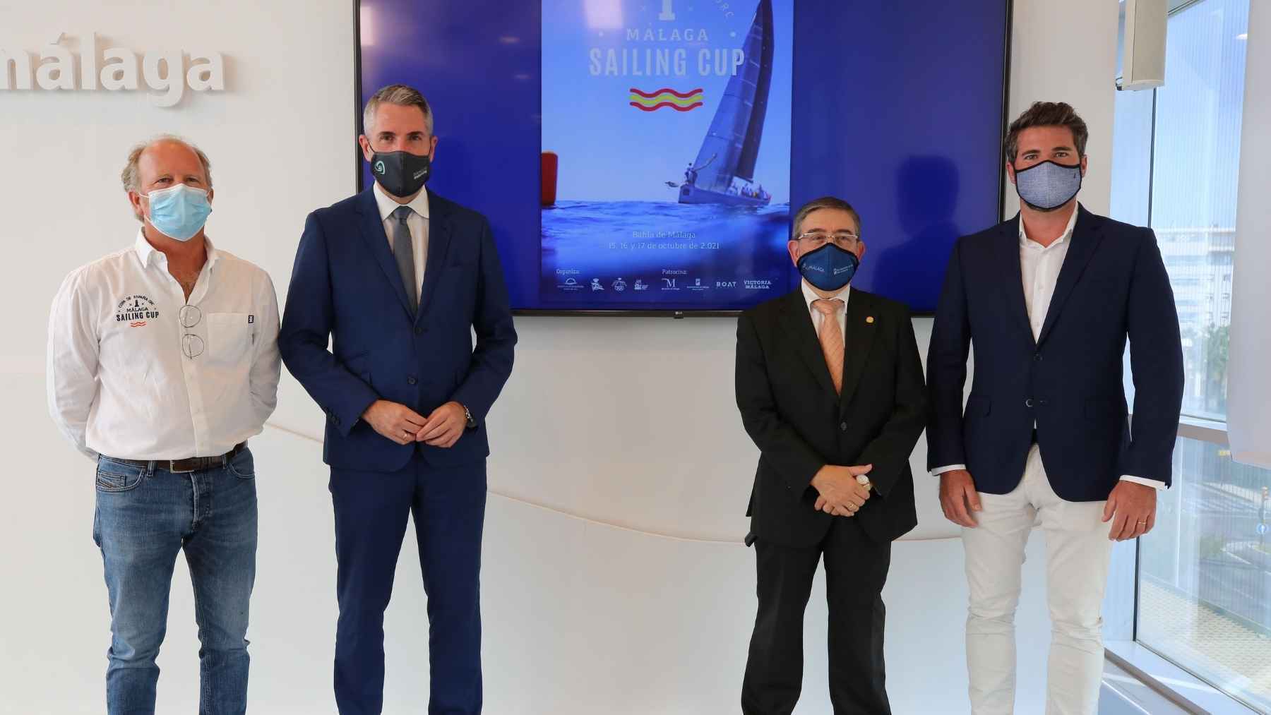 Acto de presentación de la Málaga Sailing Cup 2021