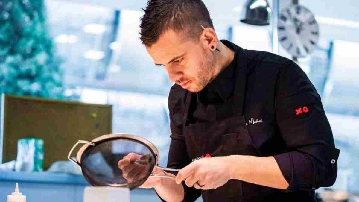 Dabiz Muñoz en su cocina