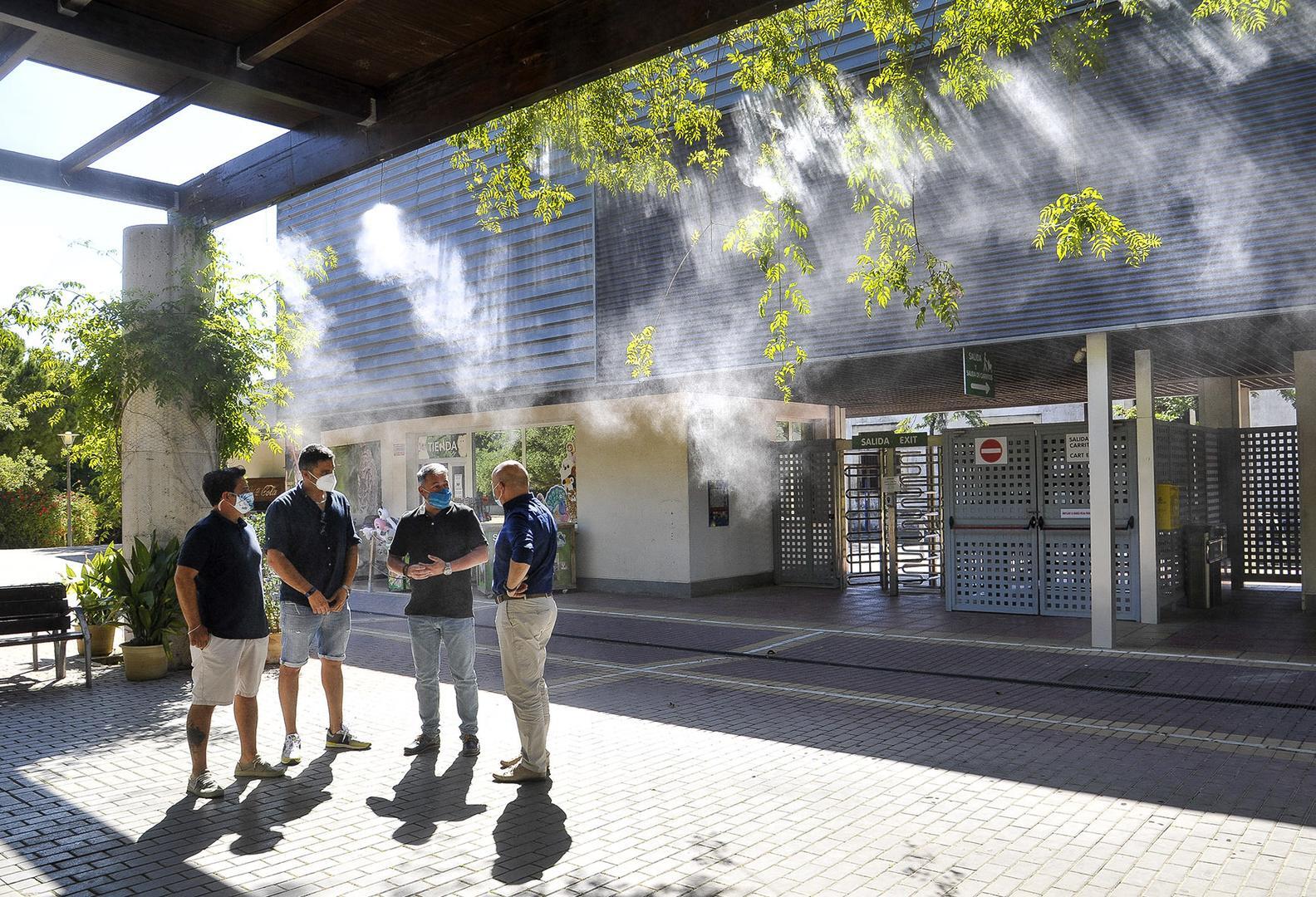Rubén Perez en el zoobotánico de Jerez