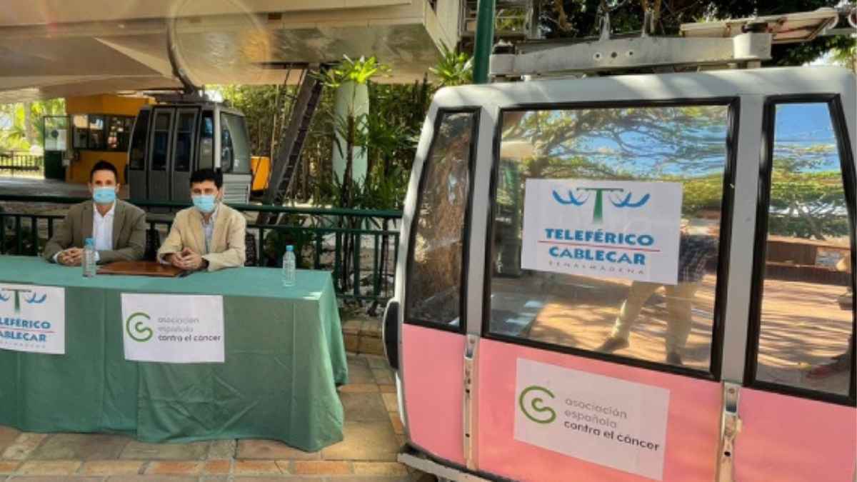 Teleférico Benalmádena Día Mundial contra el Cáncer de Mama