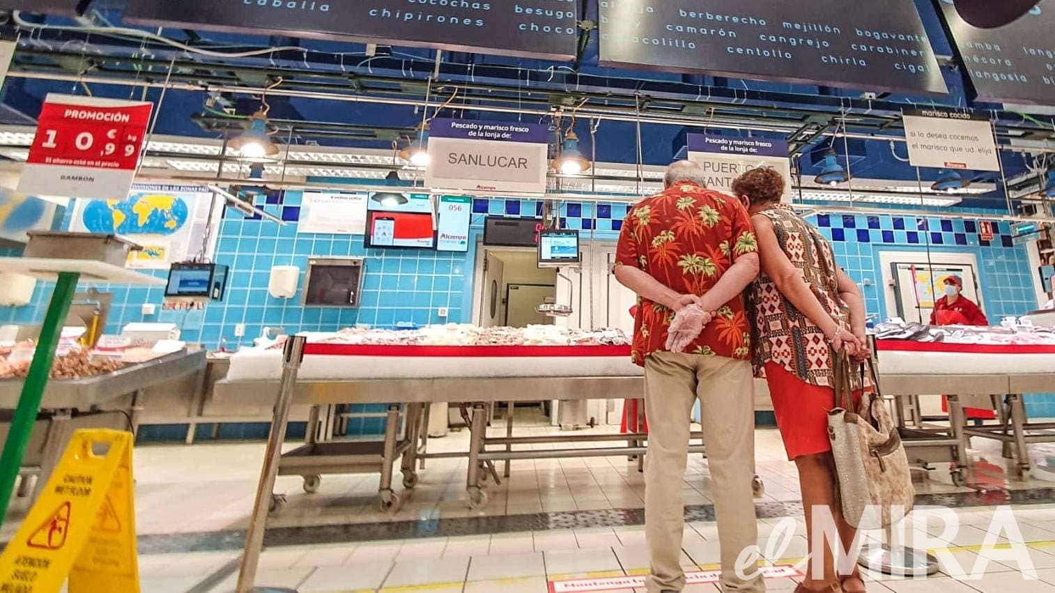 Pescadería en Hipermercado Alcampo