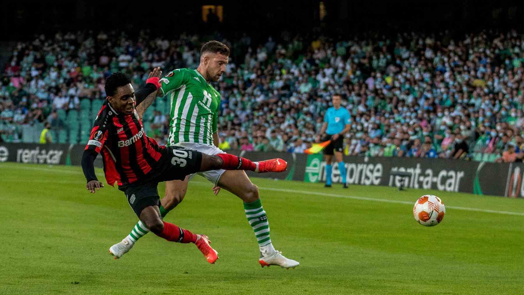 Aitor Ruibal en el Real Betis - Bayer Leverkusen | Salvador López para El MIRA