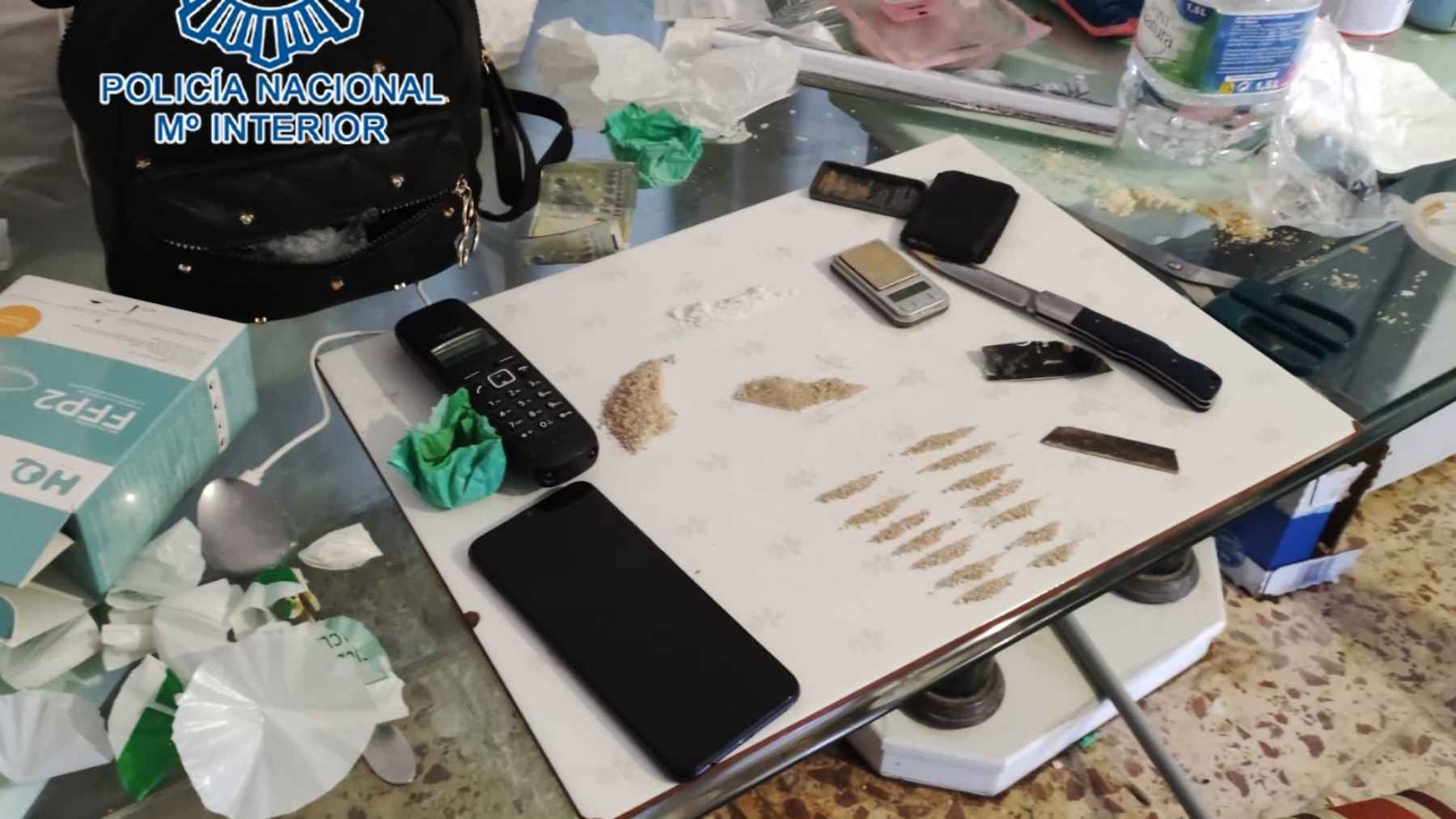 Golpe al tráfico de cocaína y heroína en el barrio de Picadueña Alta de Jerez