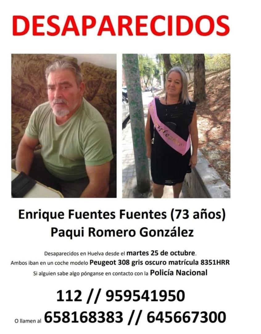 Desaparecidos en Huelva