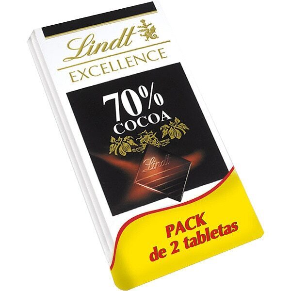 Chocolate negro lindt hipercor