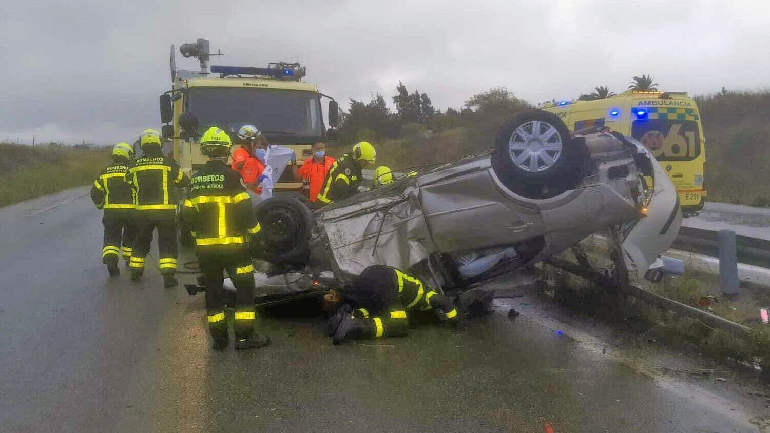 Muere en Jerez tras estrellarse justo pasando el radar de control de velocidad