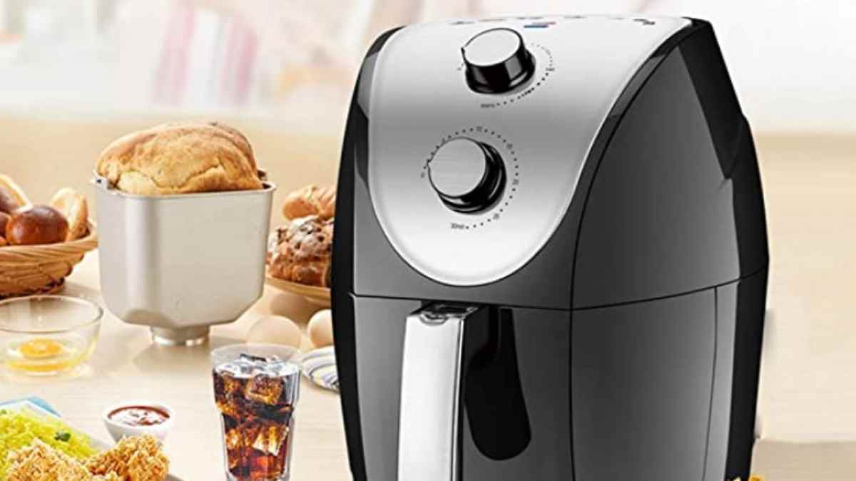 Amazon arrasa con la freidora son aceite de aire caliente: mantiene los alimentos bajos en grasa