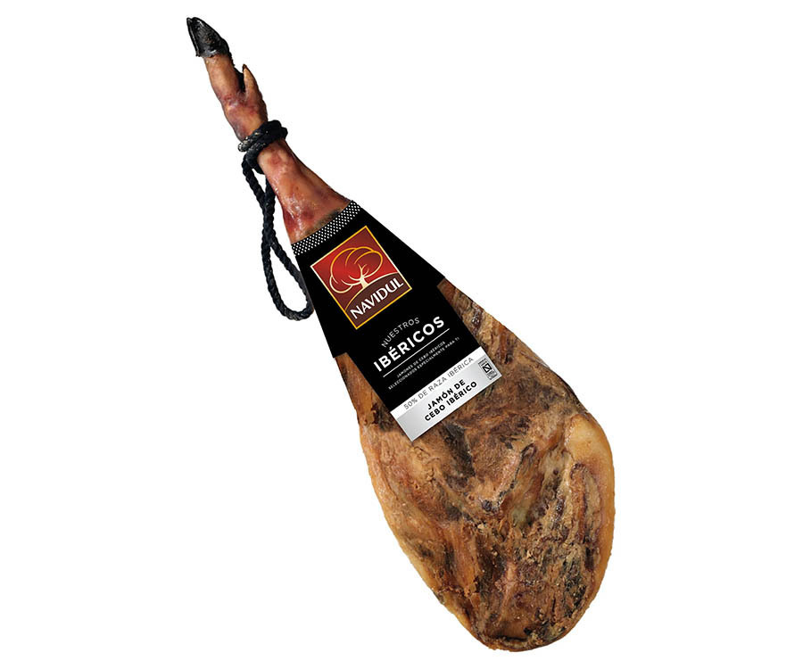 Jamón de cebo ibérico 50 raza ibérica pieza 7 kg