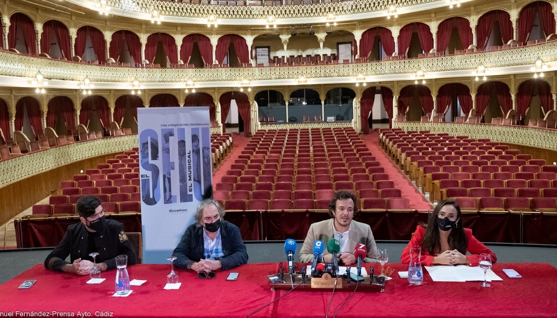 El acto de presentación del musical