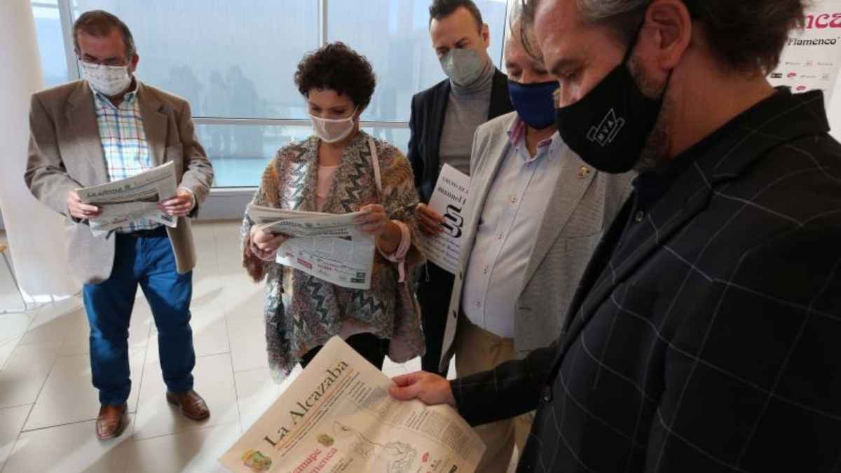 Acto de presentación de la I Pasarela FEMAPE Flamenca de la Diputación de Málaga