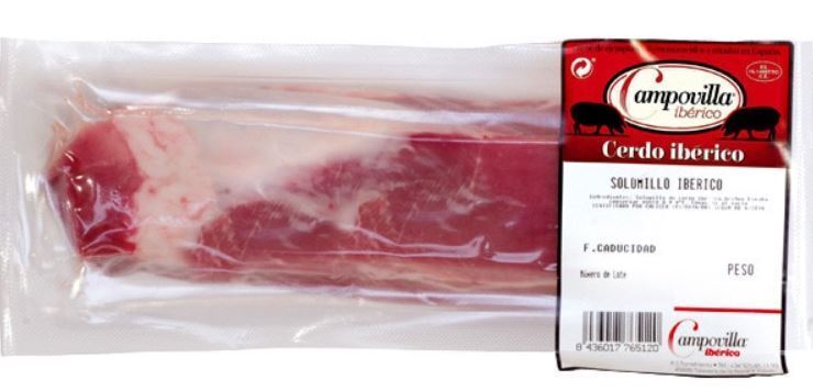 solomillo iberico cerdo hipercor