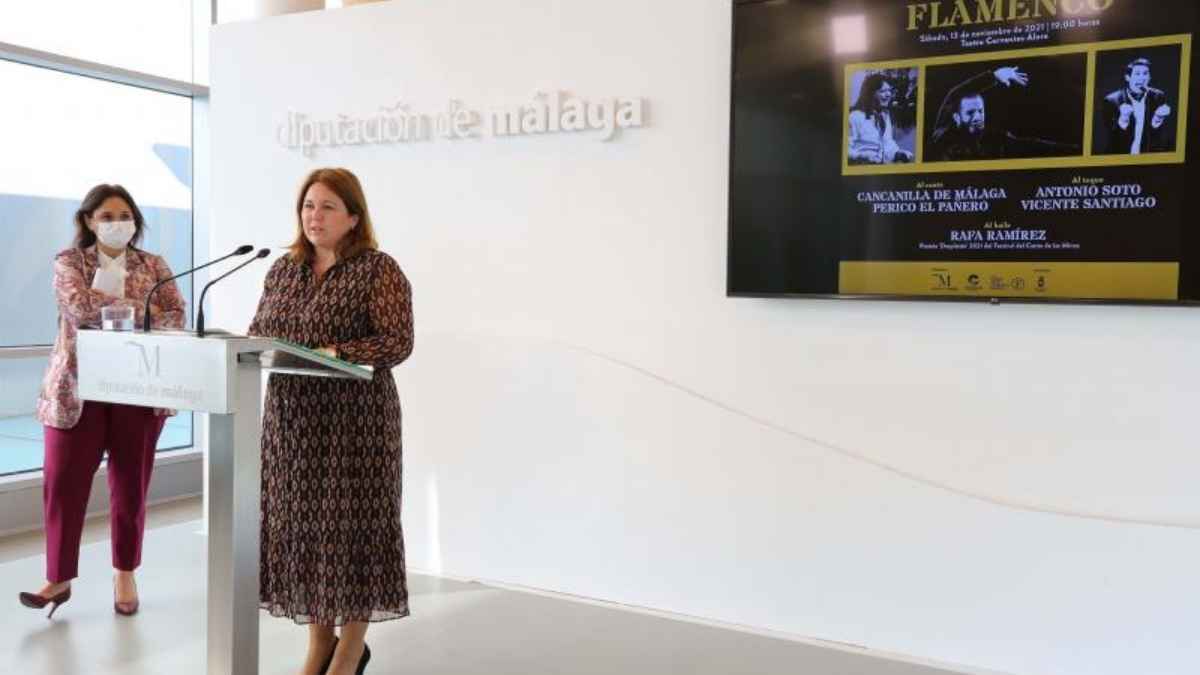 Acto de presentación de las actividades por el Día Internacional del Flamenco de la Diputación de Málaga
