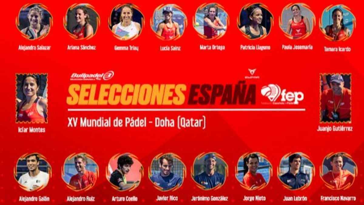 XV Campeonato del Mundo de Pádel en Qatar