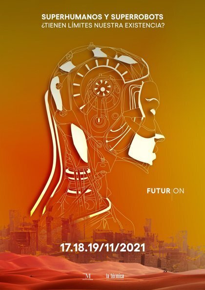 Cartel II Jornadas de FuturON de la Diputación de Málaga