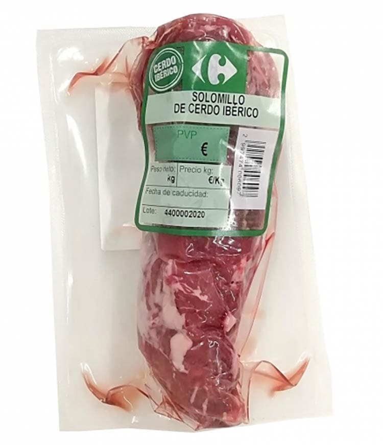 Carrefour arrasa con el solomillo de cerdo ibérico que triunfa en las comidas de Navidad