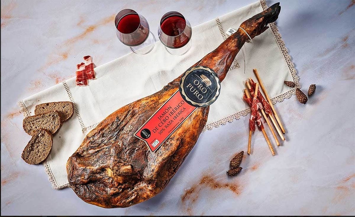 Jamón ibérico de 9 kilos que arrasa en ventas