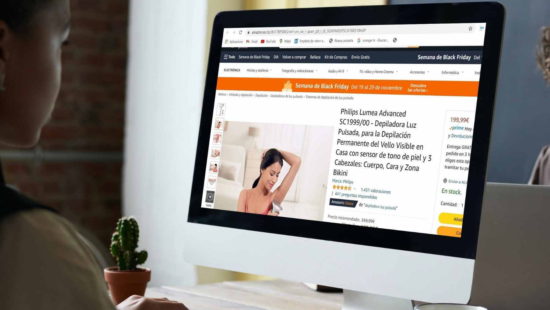 Amazon lanza una poderosa oferta de Black Friday: elimina pelos del cuerpo para siempre