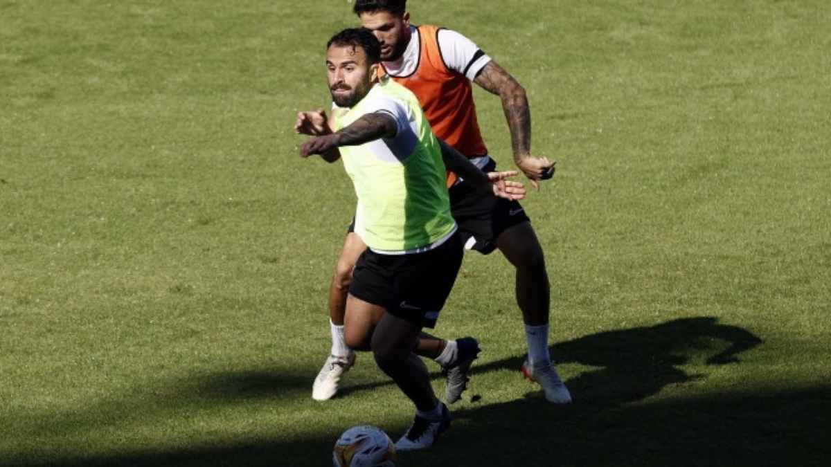 Entrenamiento Málaga CF