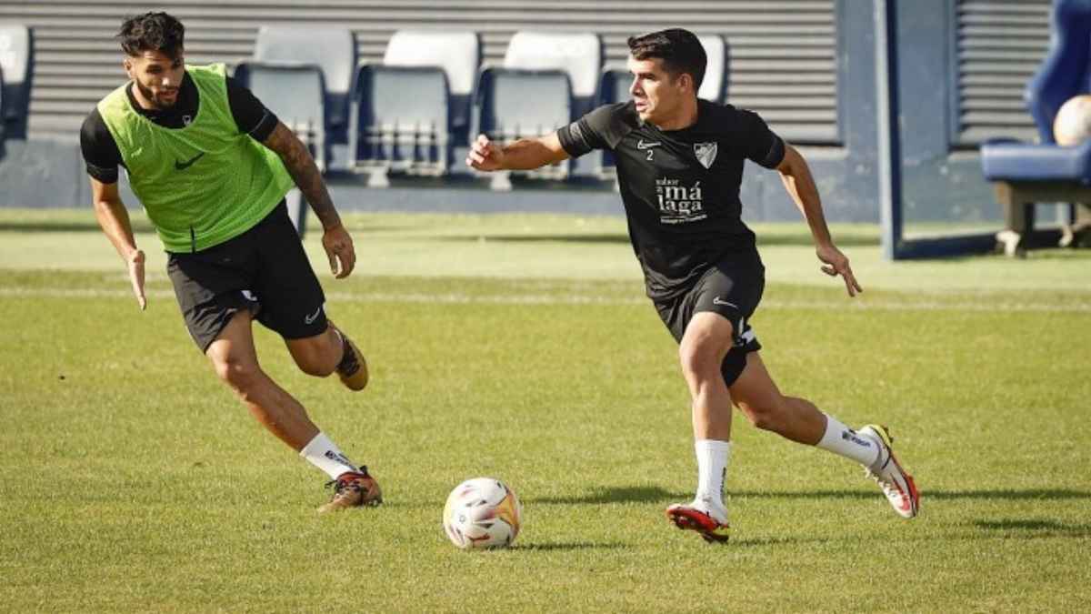 Entrenamiento Málaga CF