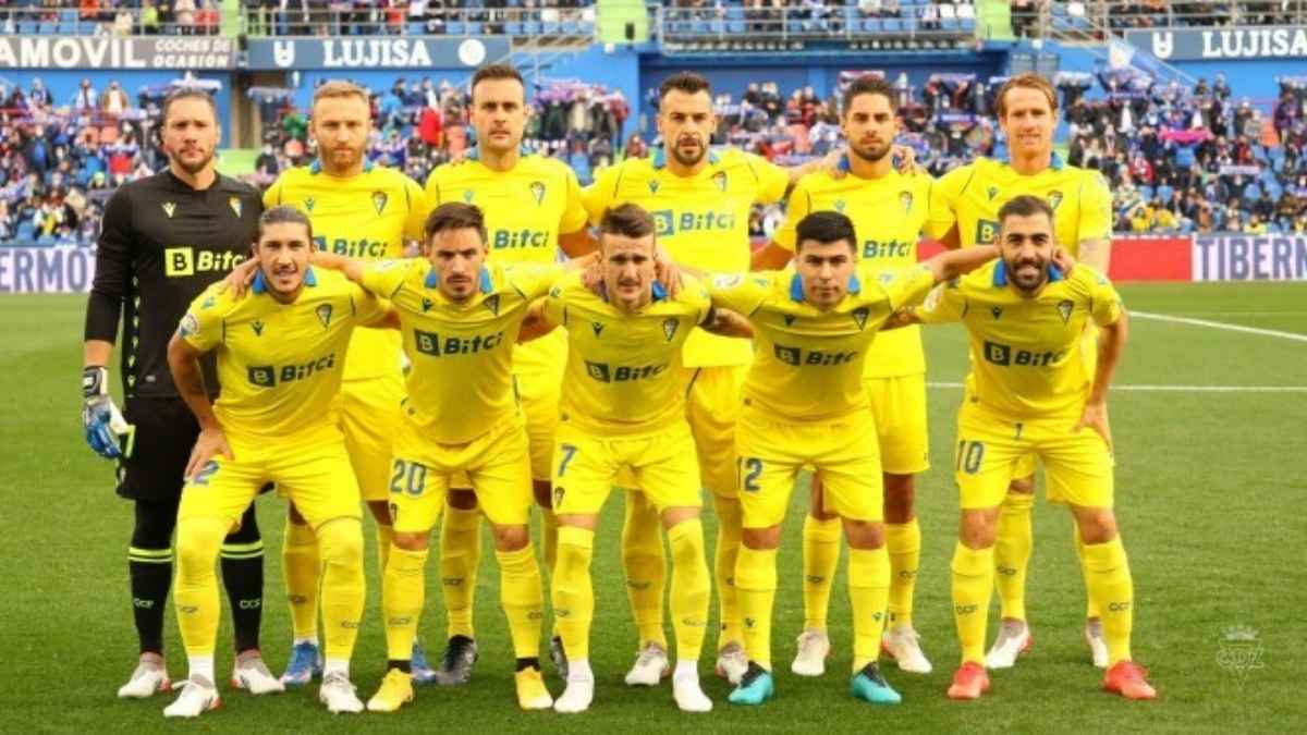 Once del Cádiz CF frente al Getafe CF
