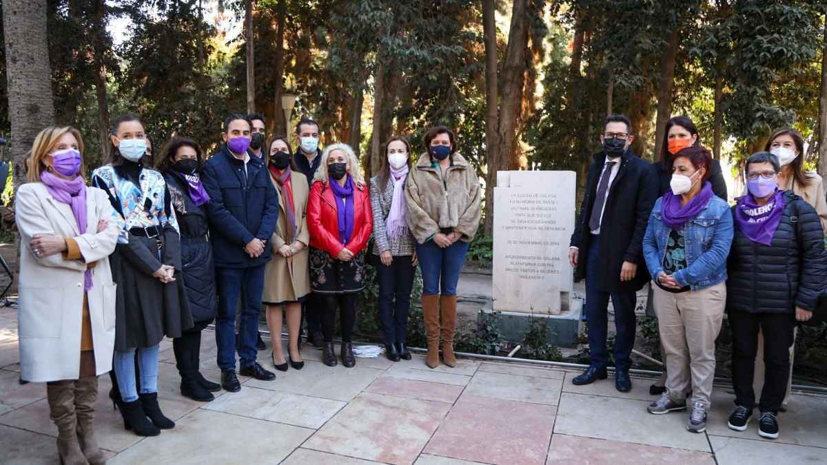 25N Málaga: acto homenaje a víctimas