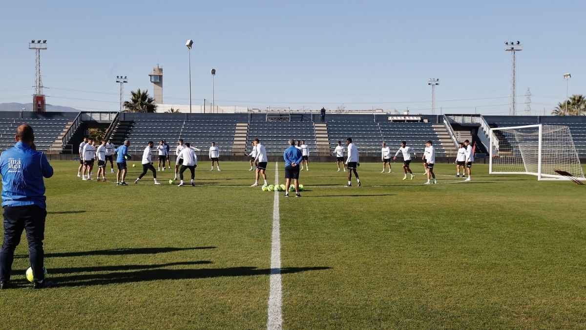 Entrenamiento Málaga CF