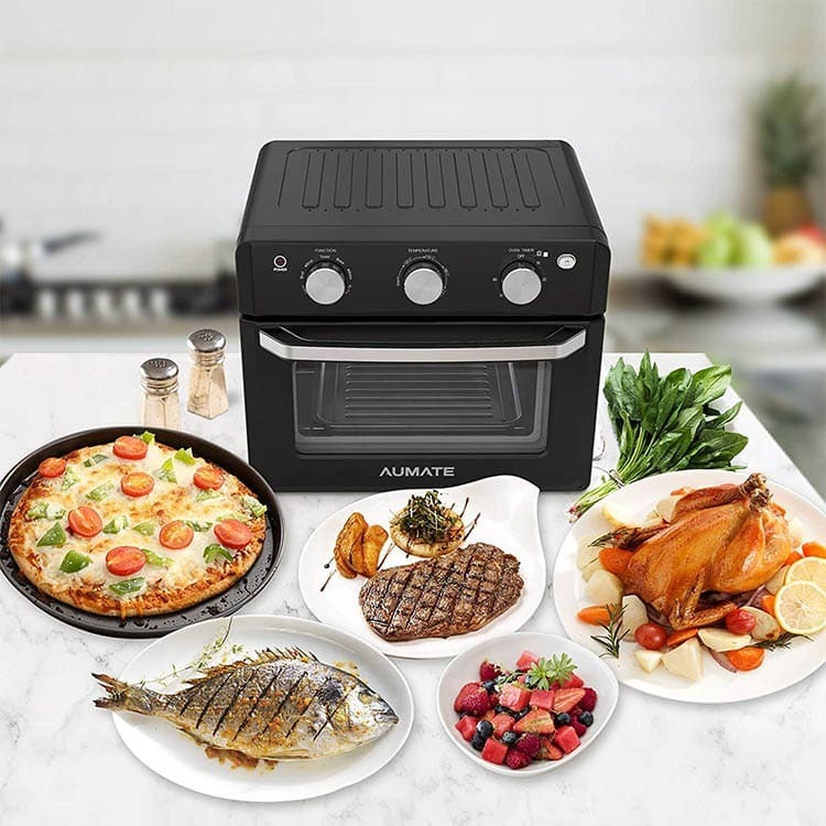 Amazon se pasa a la cocina más saludable en Navidad con el horno y freidora sin aceite: 18 litros