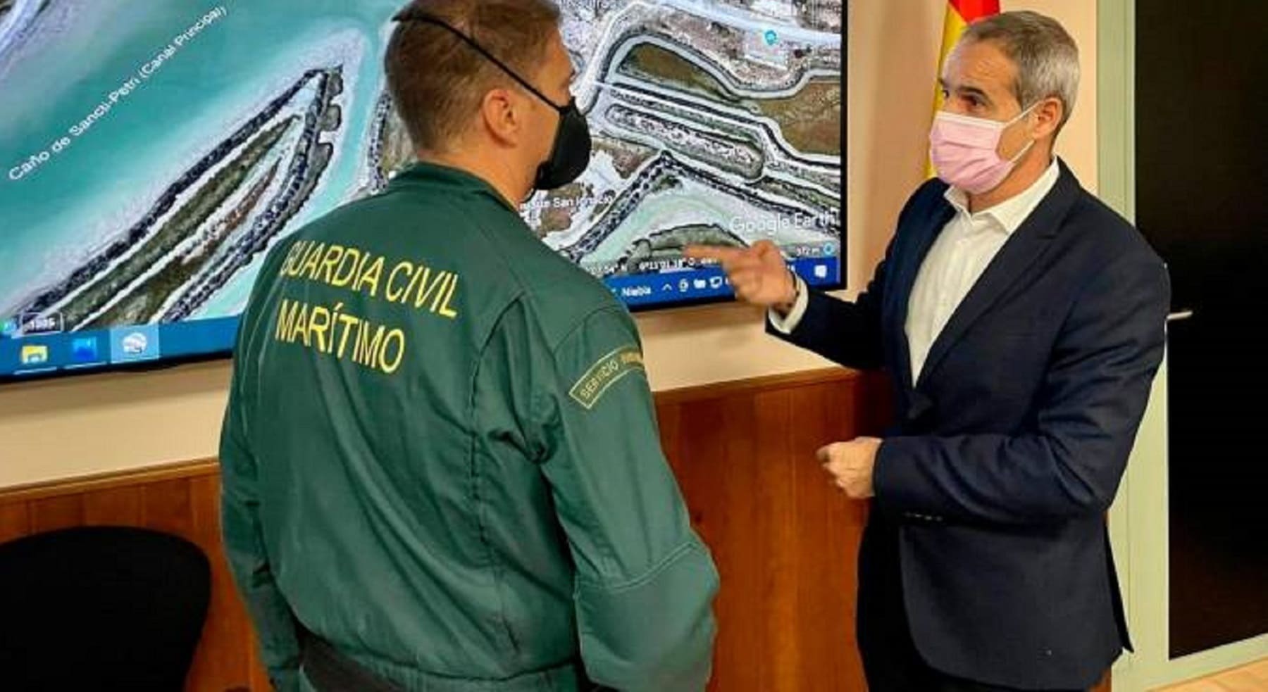 Dispositivo de búsqueda para encontrar al hombre desaparecido en San Fernando