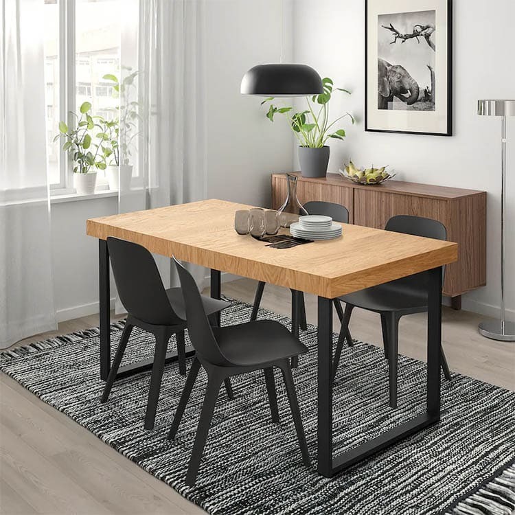 Ikea lanza la mesa de comedor extensible que lleva tu casa a otro nivel: hasta 2 metros
