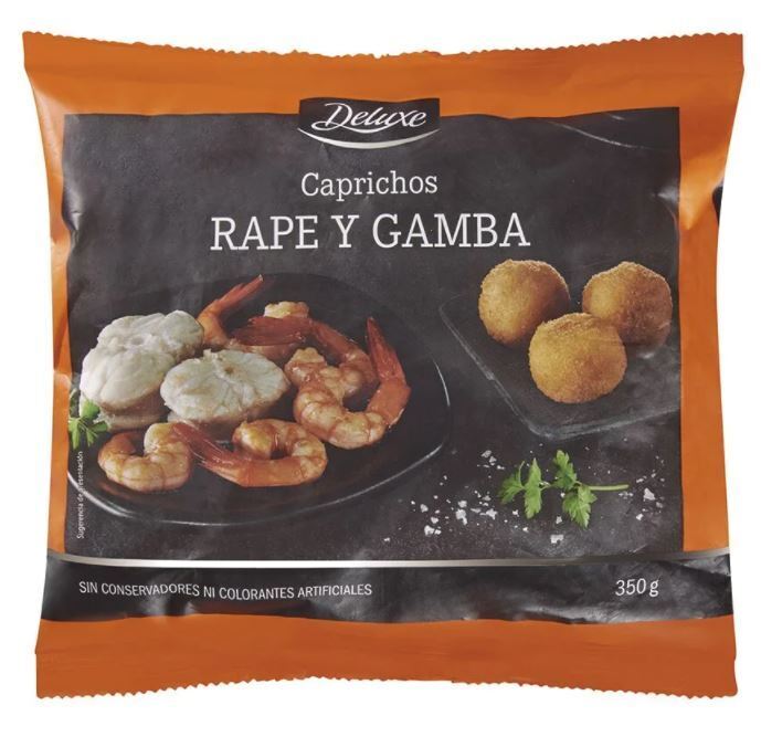 caprichos rape y gamba lidl
