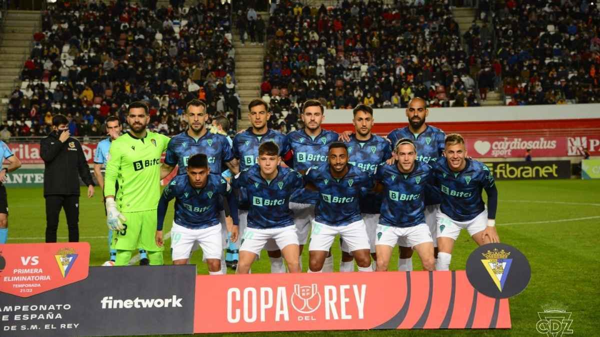 Once del Cádiz CF ante el Villa de Fortuna