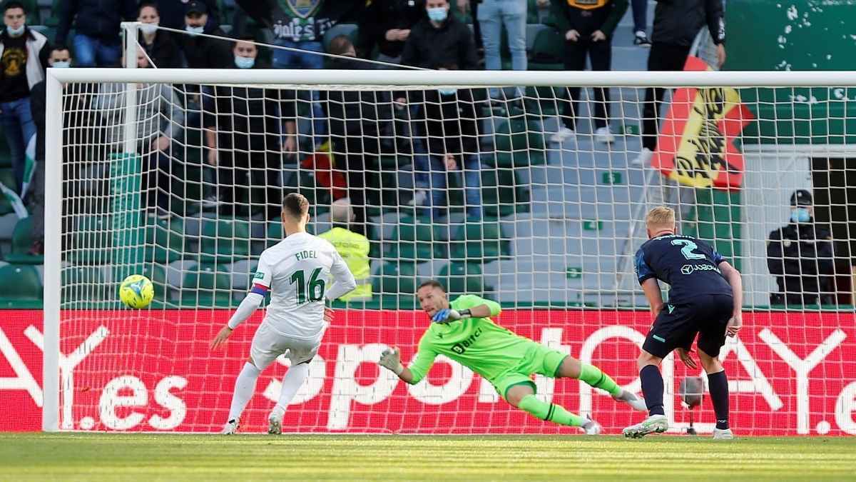 Fidel no falló desde el punto de penalti ante Conan Ledesma