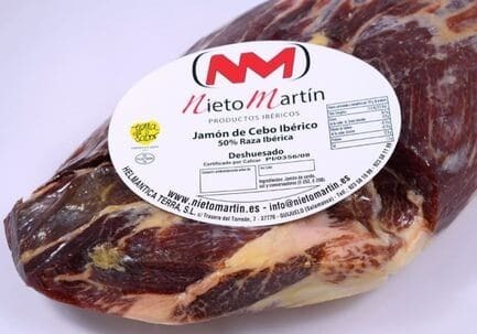 Jamón ibérico sin hueso
