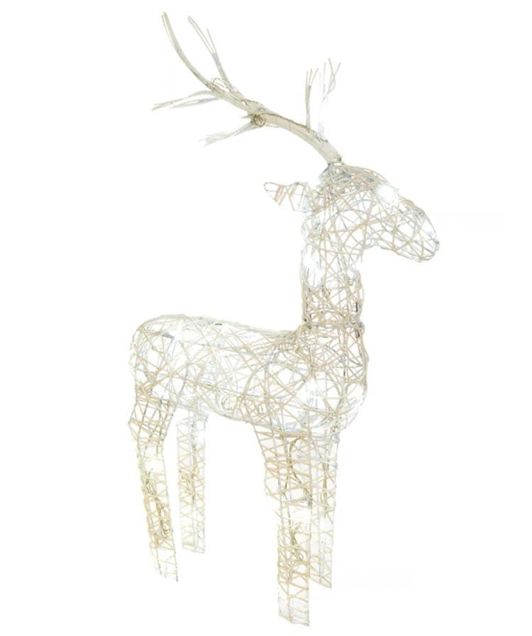 Leroy Merlín triunfa en Navidad con un ciervo con luces led que es toda una pasada