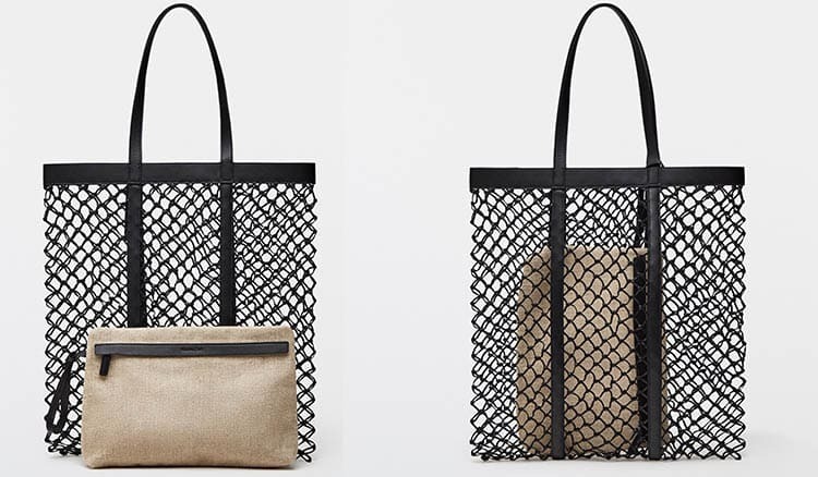 BOLSO TOTE TRENZADO PIEL