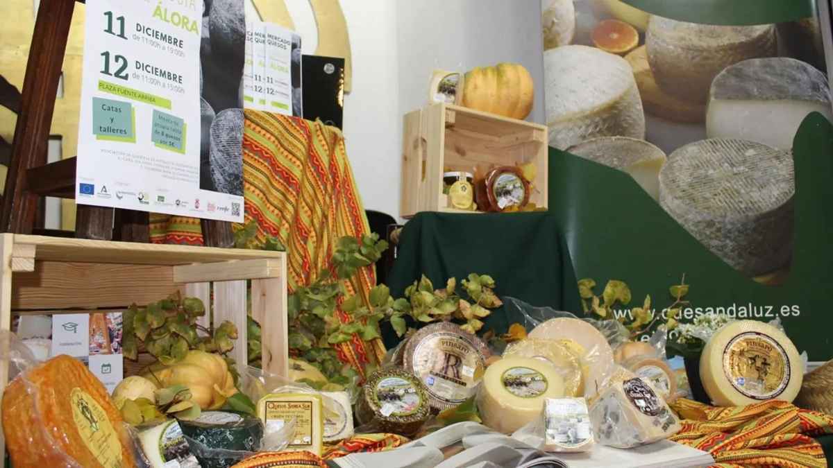 Mercado de Quesos Andaluces 'Acércate al Queso' en Álora, Málaga