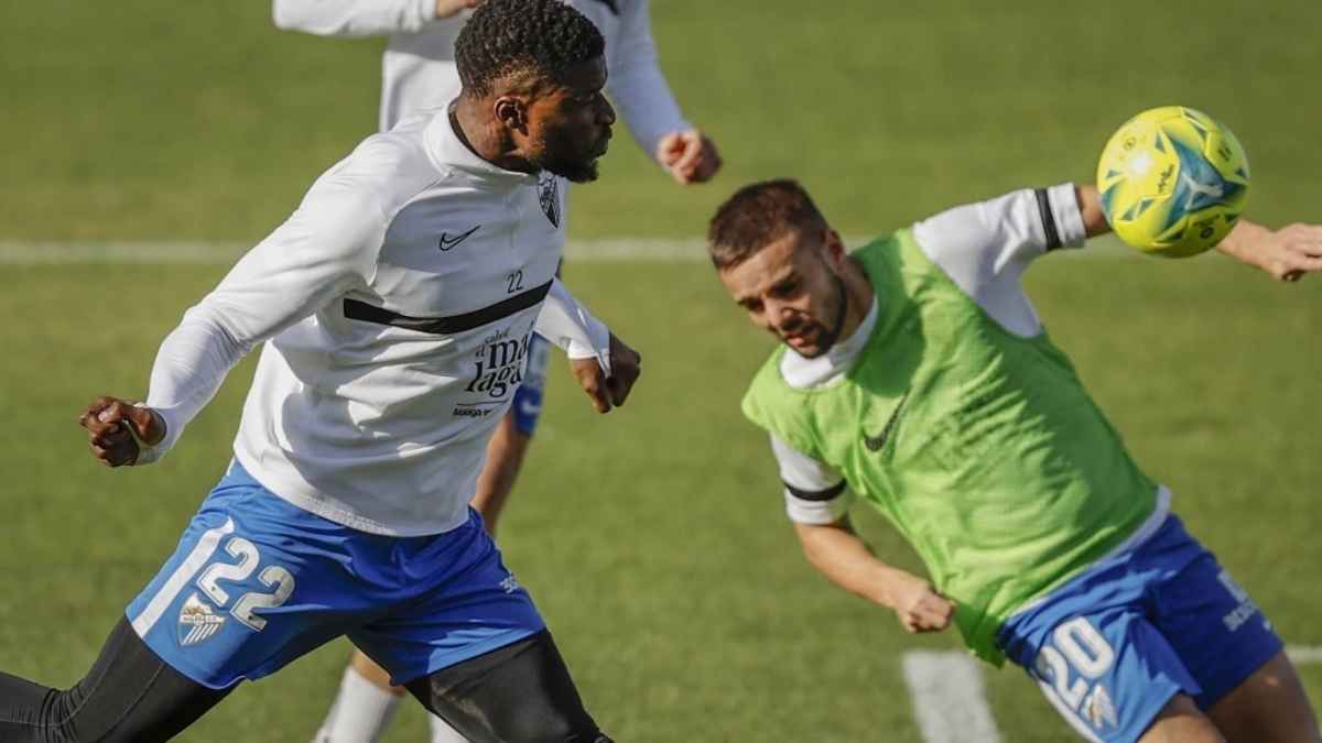 Entrenamiento Málaga CF