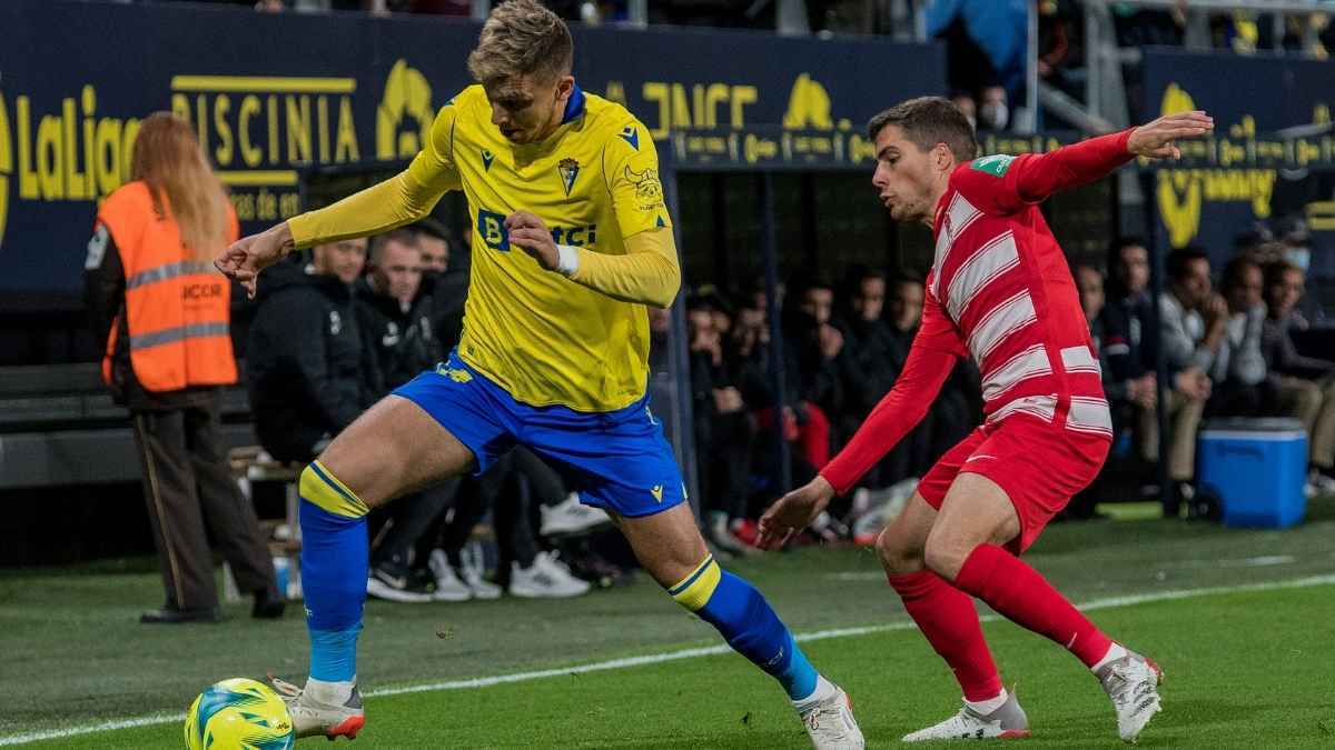Iván Alejo completó un gran encuentro ante el Granada CF
Foto: Salvador López Medina