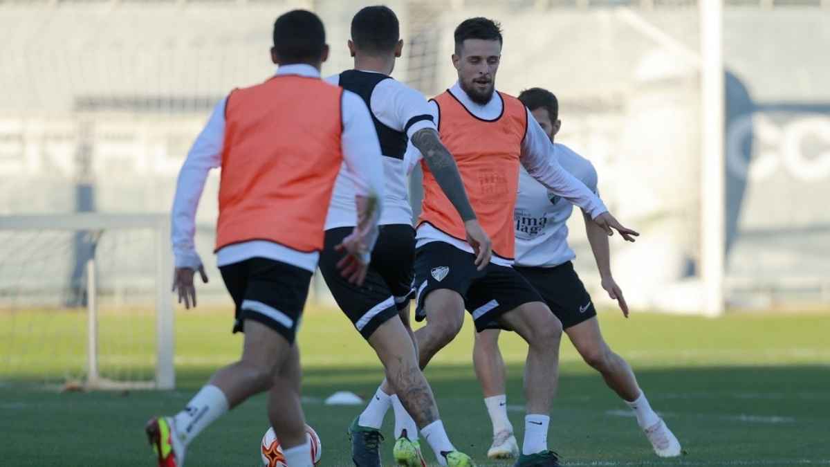 Entrenamiento Málaga CF