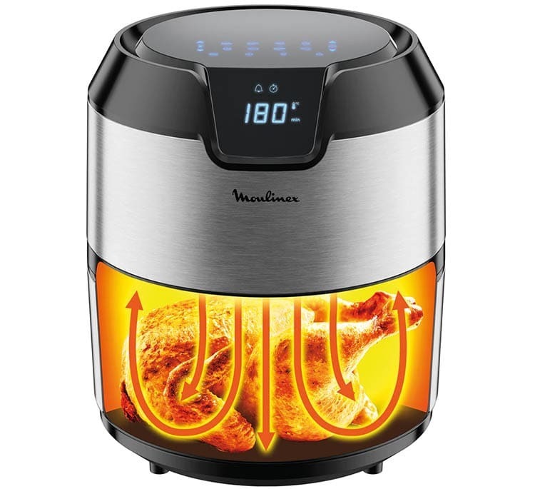 La freidora más sana es un arrebato de El Corte Inglés para transformar la cocina: fríe, asa y hornea