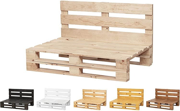 Sofa DE PALETS Lijado Y Cepillado